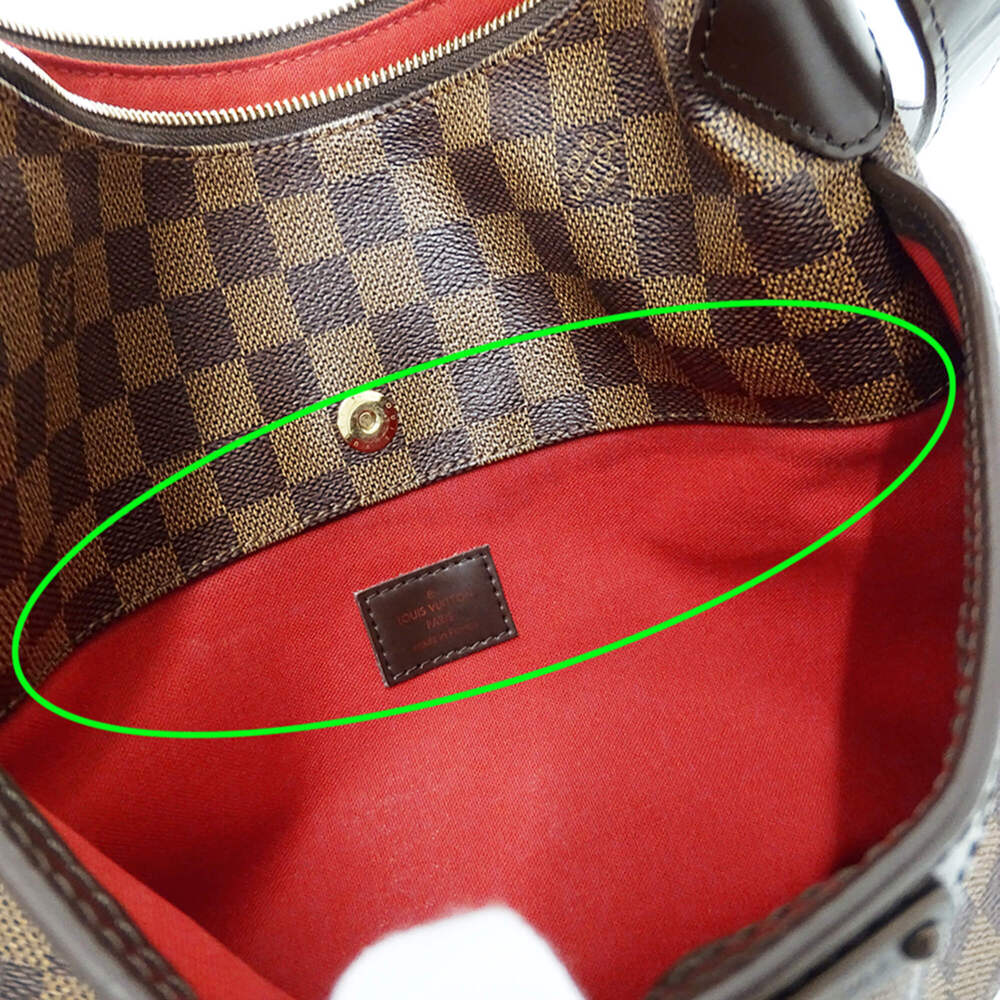 LOUIS VUITTON Authentic Brown Damier Shoulder Bag - Picture 8 of 13